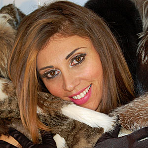 French Chloe in wildcat fur jacket