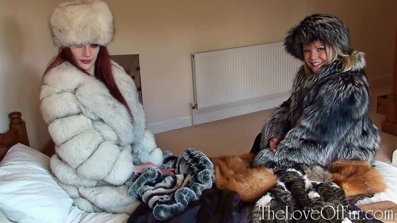 Rebeka Raynor and Abigail Toyne tease you with their fur coat collection